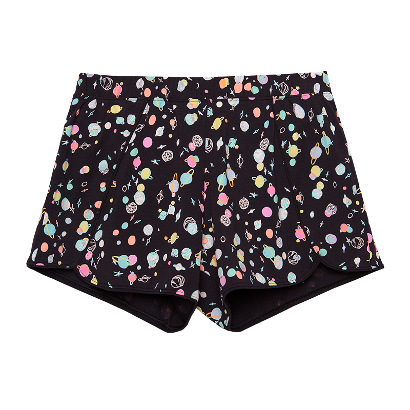 Sleep Shorts - Galaxy - CollectionFront